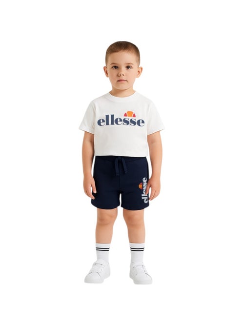 Ellesse - Conjunto 3 peças t-shirt manga curta, calção e saco estampado - Kiabi Ellesse - Conjunto 3 peças t-shirt manga curta, calção e saco estampado - Kiabi