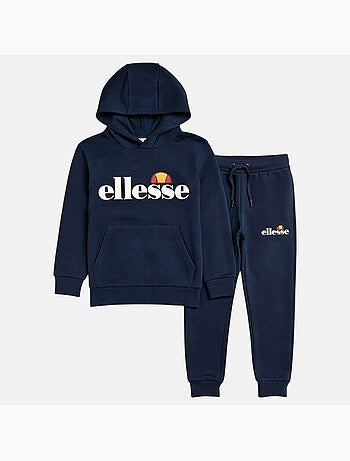 Ellesse - Conjunto casaco com capuz e calças de jogging menino estampado