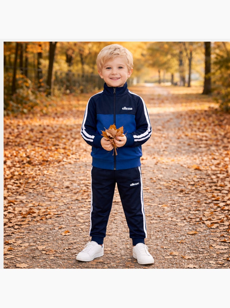 Ellesse - Conjunto casaco e calças de jogging menino estampado Azul-marinho - Kiabi