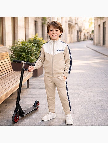 Ellesse - Conjunto casaco e calças de jogging menino estampado