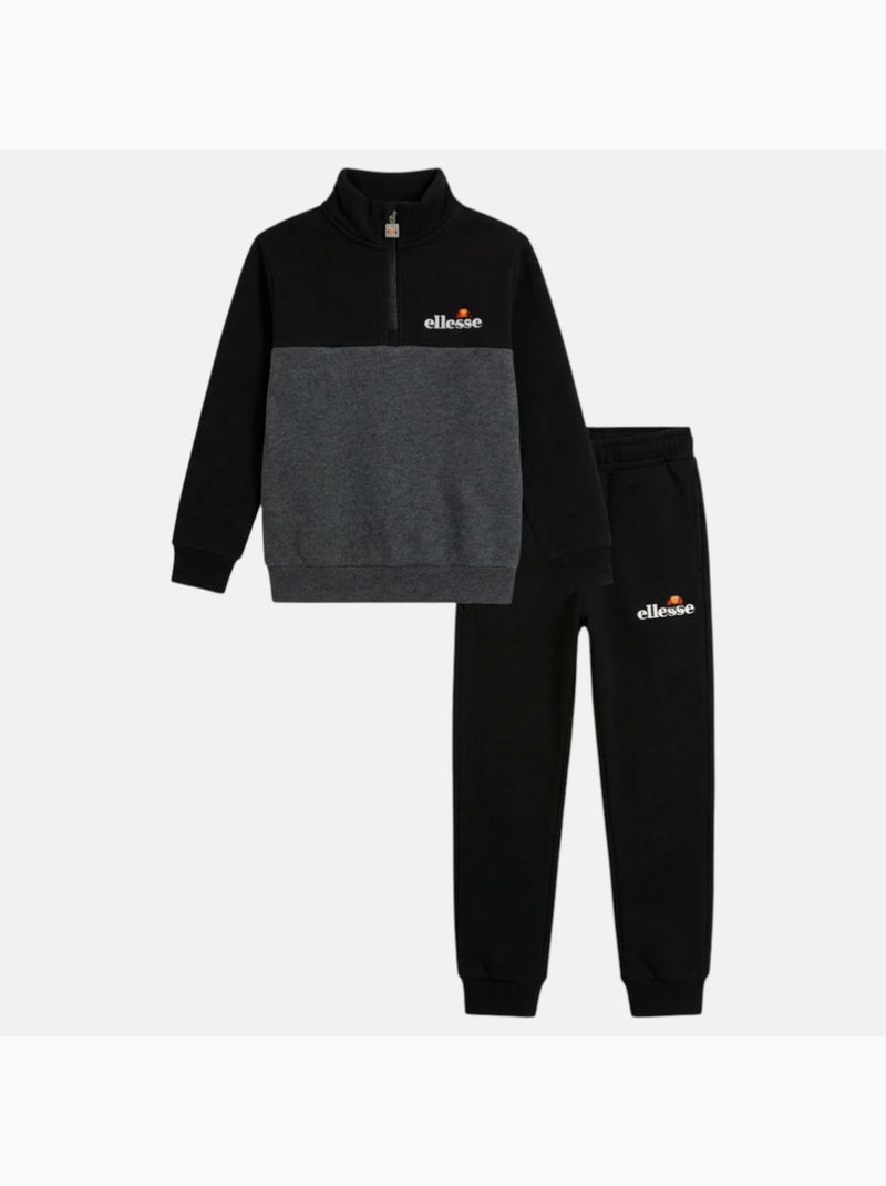Ellesse - Conjunto casaco e calças de jogging menino estampado Preto - Kiabi