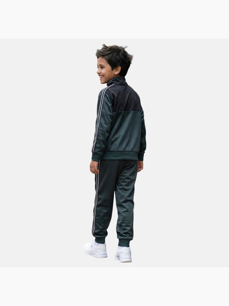 Ellesse - Conjunto casaco e calças de jogging menino estampado Verde - Kiabi