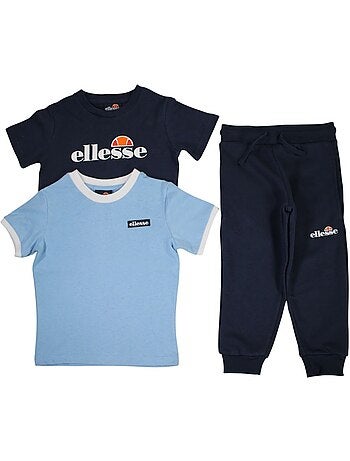 Ellesse - conjunto de 2 t-shirts de manga curta e calças de treino