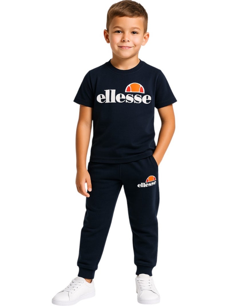 Ellesse - conjunto de 2 t-shirts de manga curta e calças de treino Azul-marinho - Kiabi