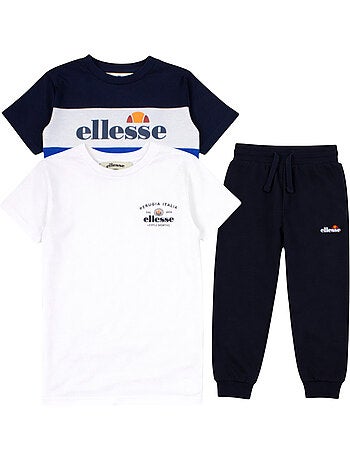 Ellesse - conjunto de 2 t-shirts de manga curta e calças de treino