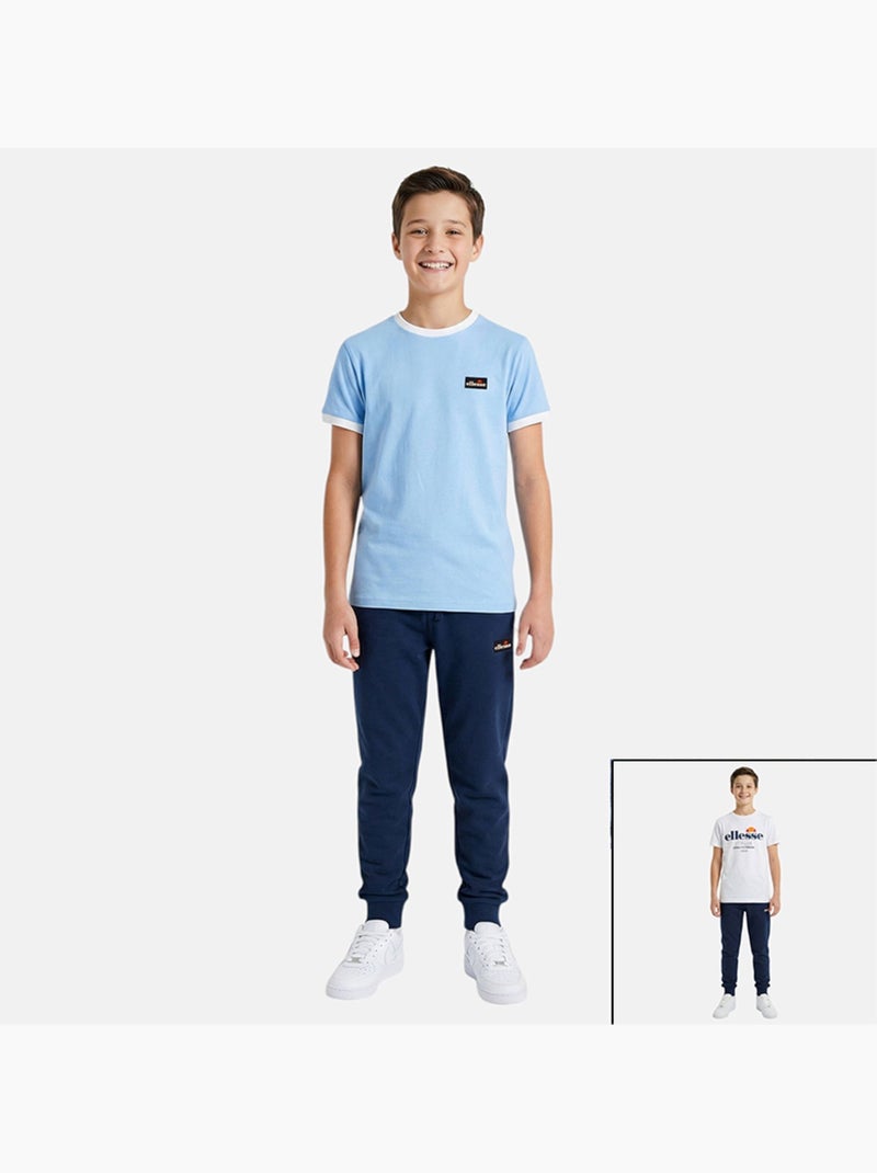 Ellesse - conjunto de 2 t-shirts de manga curta e calças de treino Azul - Kiabi