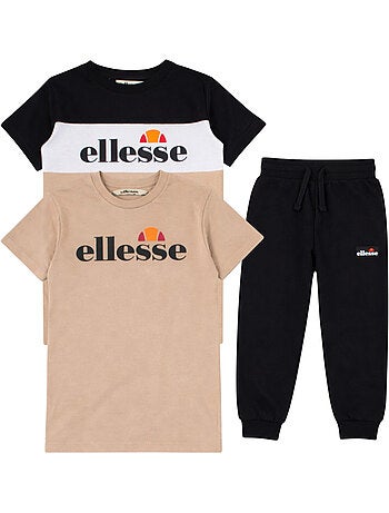 Ellesse - conjunto de 2 t-shirts de manga curta e calças de treino