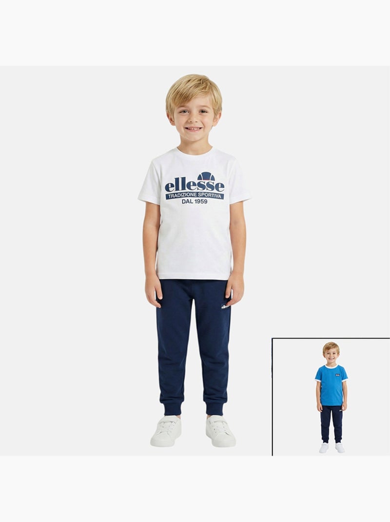 Ellesse - conjunto de 2 t-shirts de manga curta e calças de treino Branco - Kiabi