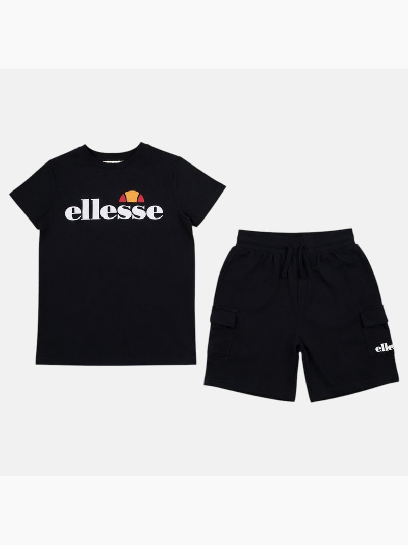 Ellesse - Conjunto  menino Preto - Kiabi