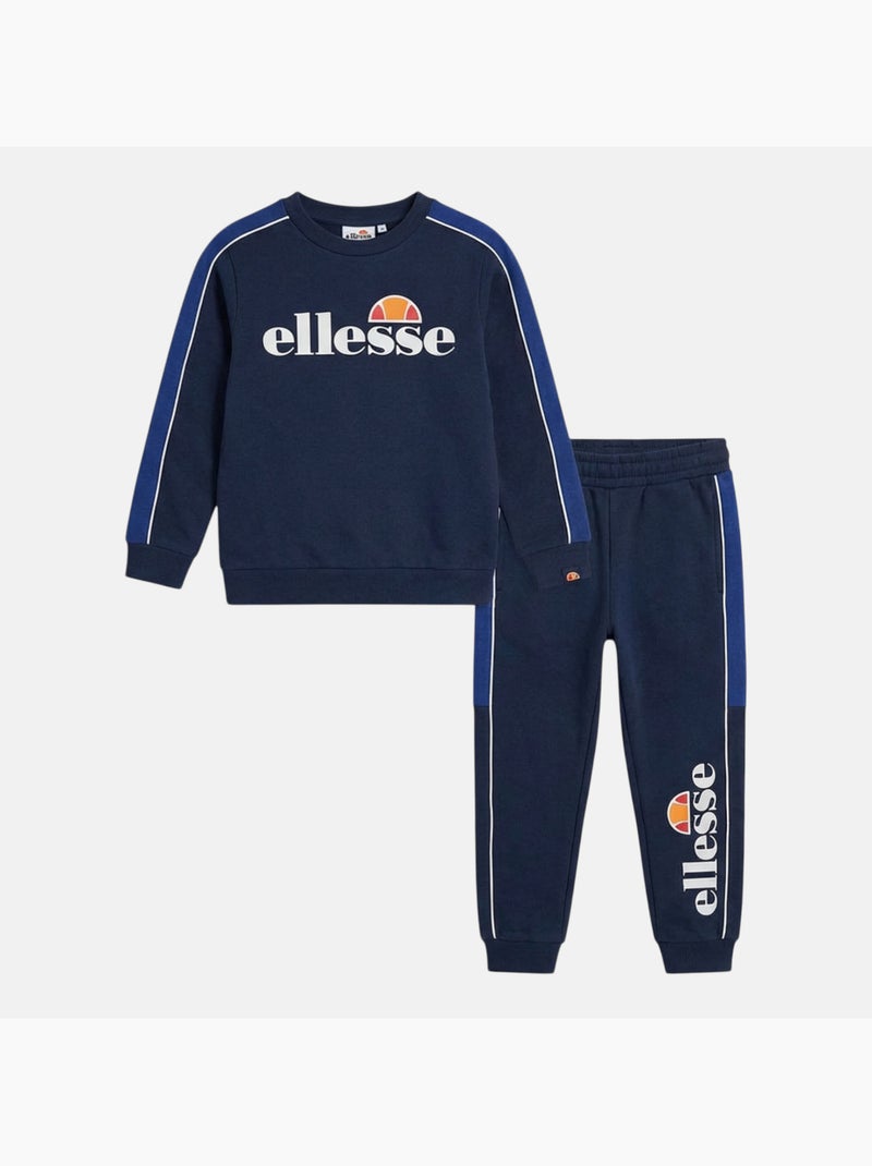 Ellesse - Conjunto sweat e calças de jogging menino estampado Azul-marinho - Kiabi