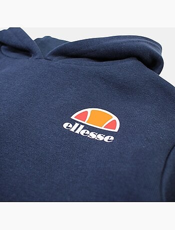 Ellesse - Conjunto t-shirt com capuz e calção menino estampado