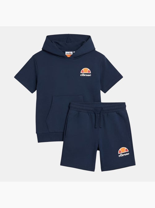 Ellesse - Conjunto t-shirt com capuz e calção menino estampado - Kiabi Ellesse - Conjunto t-shirt com capuz e calção menino estampado - Kiabi