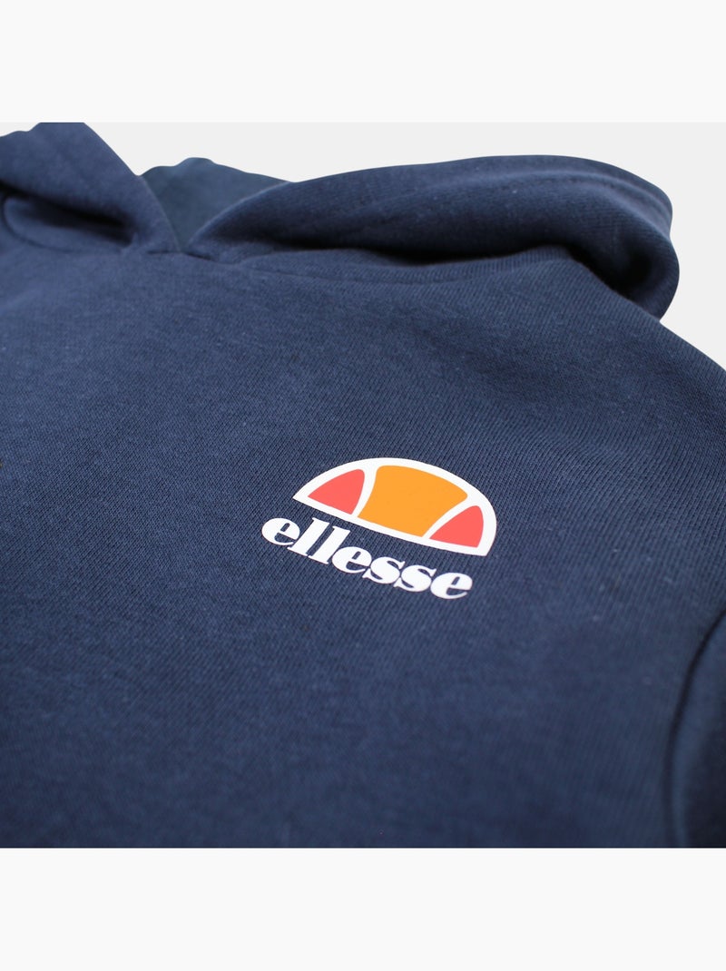 Ellesse - Conjunto t-shirt com capuz e calção menino estampado Azul-marinho - Kiabi