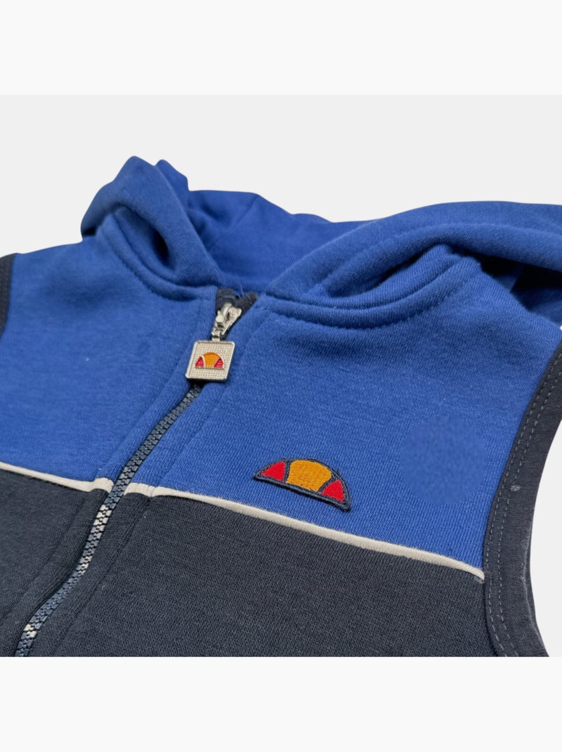 Ellesse - Conjunto t-shirts e calças com casaco acolchoado estampado Azul-marinho - Kiabi