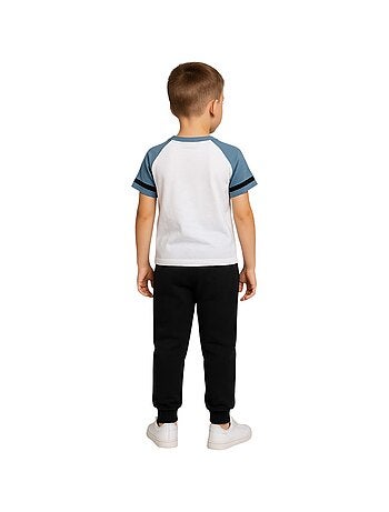 Ellesse - Pack 2 t-shirts e 1 calças de jogging menino estampado