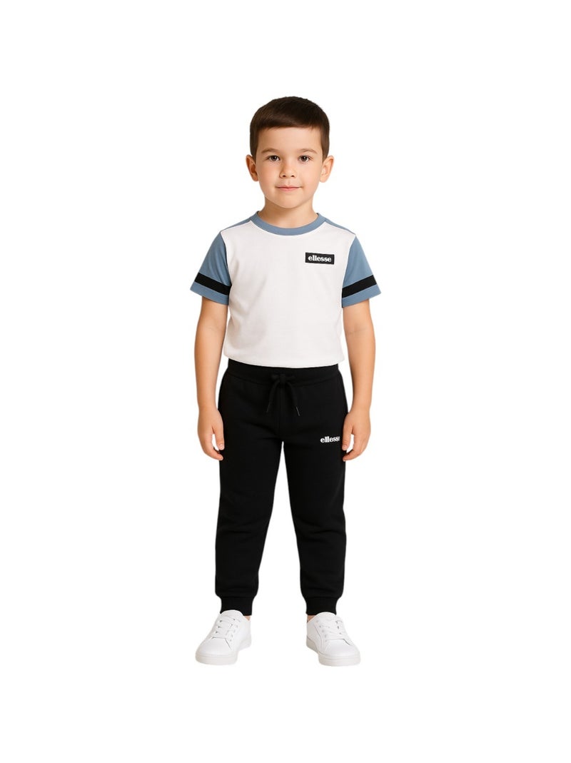 Ellesse - Pack 2 t-shirts e 1 calças de jogging menino estampado Branco - Kiabi