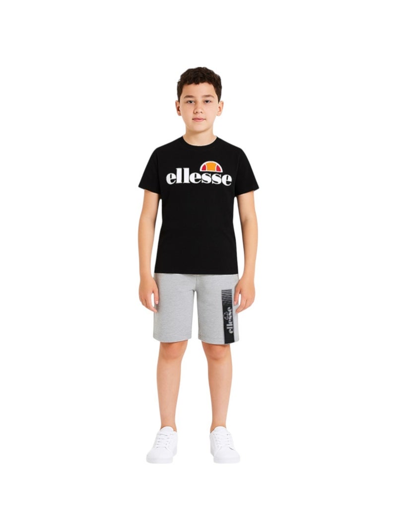 Ellesse - Pack 2 t-shirts e calção menino estampado Preto - Kiabi