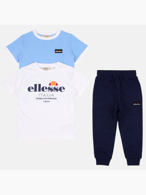 Ellesse - Pack de 2 T-shirts e calça de treino menino - Kiabi Ellesse - Pack de 2 T-shirts e calça de treino menino - Kiabi