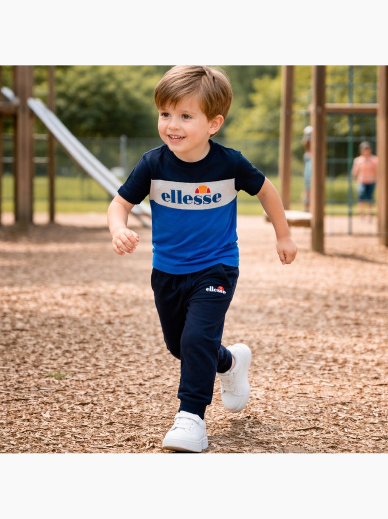 Ellesse - Pack de 2 T-shirts e calça de treino  menino Azul - Kiabi