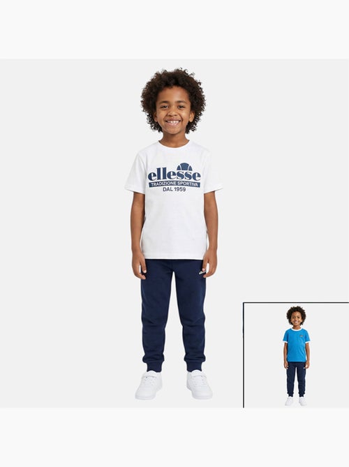 Ellesse - Pack de 2 T-shirts e calça de treino menino - Kiabi Ellesse - Pack de 2 T-shirts e calça de treino menino - Kiabi
