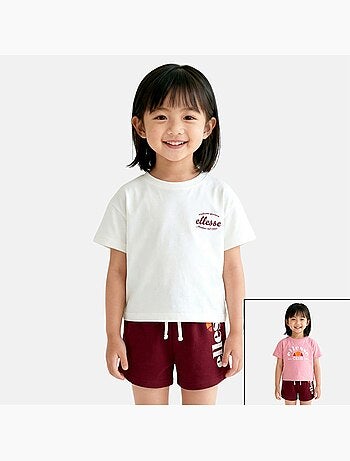 Ellesse - Pack de 2 T-shirts e calções menina