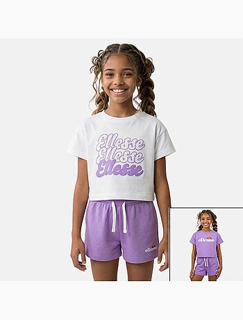 Ellesse - Pack de 2 T-shirts e calções menina