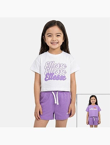 Ellesse - Pack de 2 T-shirts e calções menina
