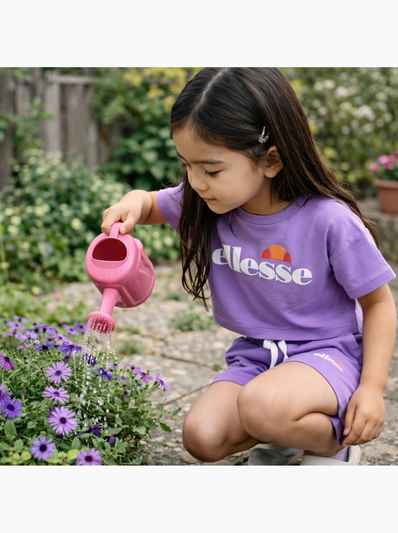 Ellesse - Pack de 2 T-shirts e calções  menina Roxo - Kiabi