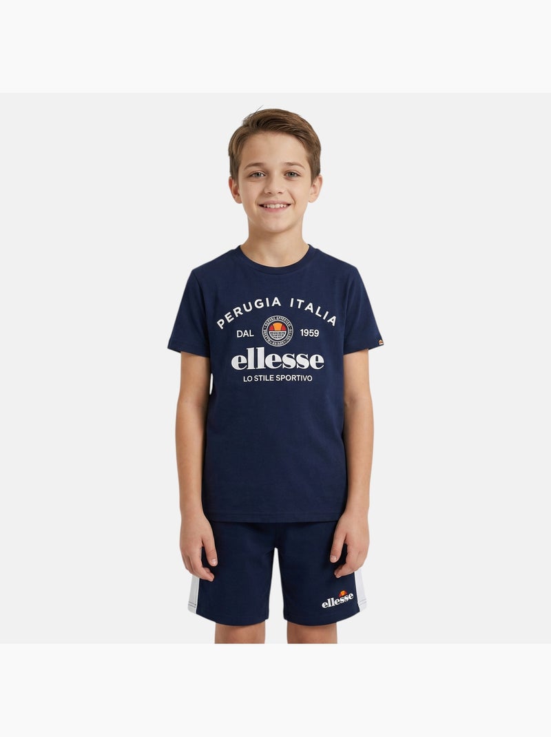 Ellesse - Pack de 2 T-shirts e calções  menino Azul-marinho - Kiabi