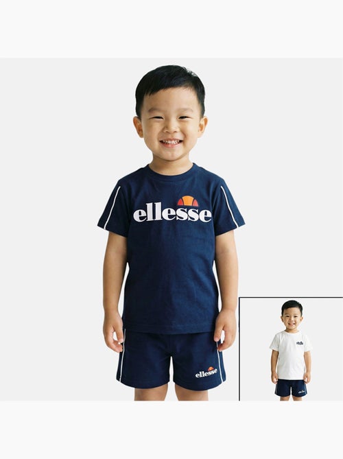 Ellesse - Pack de 2 T-shirts e calções menino - Kiabi Ellesse - Pack de 2 T-shirts e calções menino - Kiabi