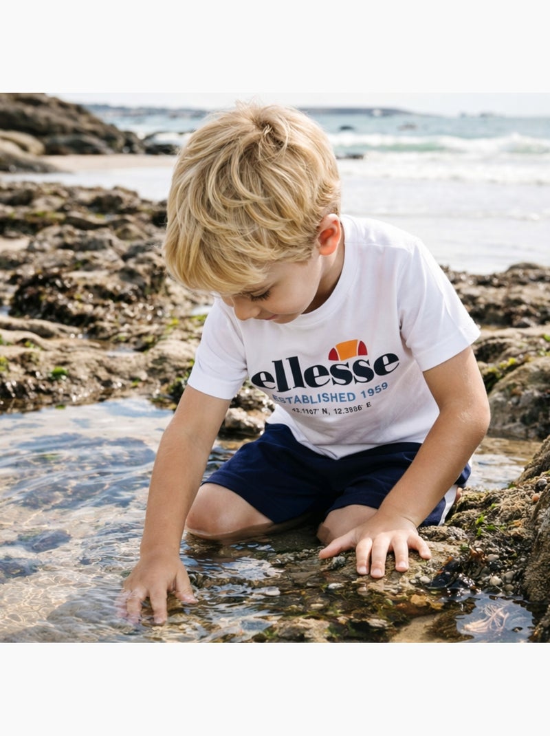 Ellesse - Pack de 2 T-shirts e calções  menino Azul-marinho - Kiabi