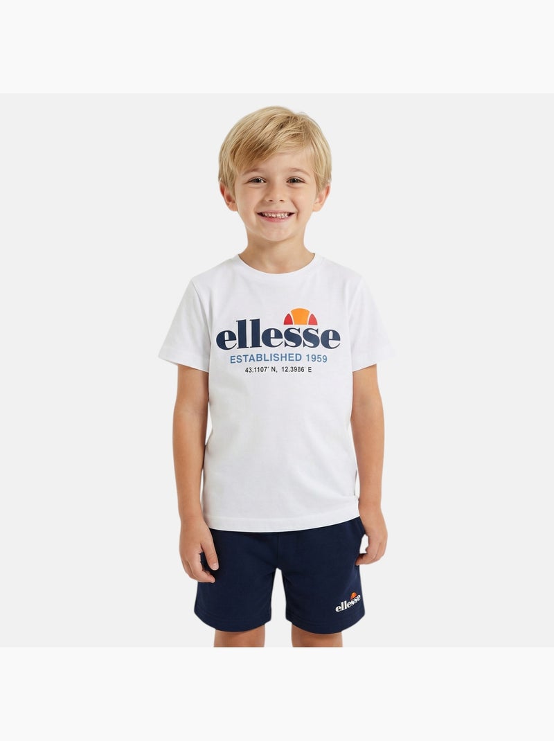 Ellesse - Pack de 2 T-shirts e calções  menino Azul-marinho - Kiabi