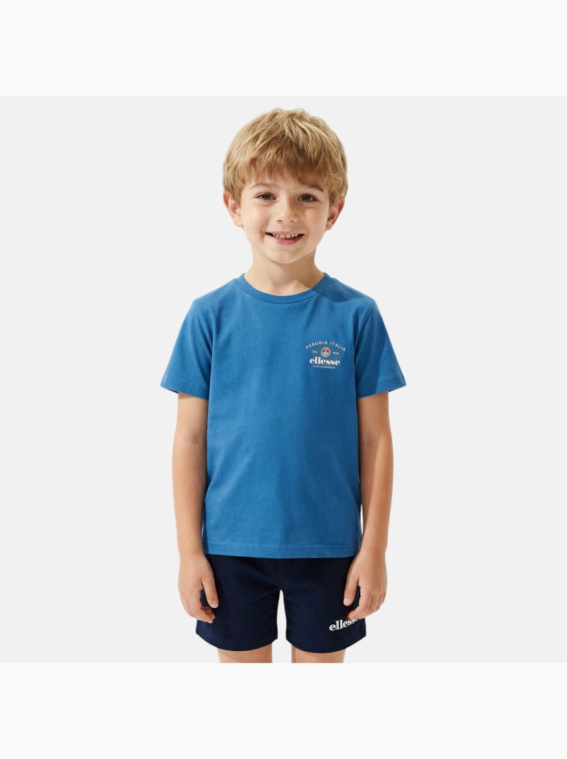 Ellesse - Pack de 2 T-shirts e calções  menino Azul-marinho - Kiabi