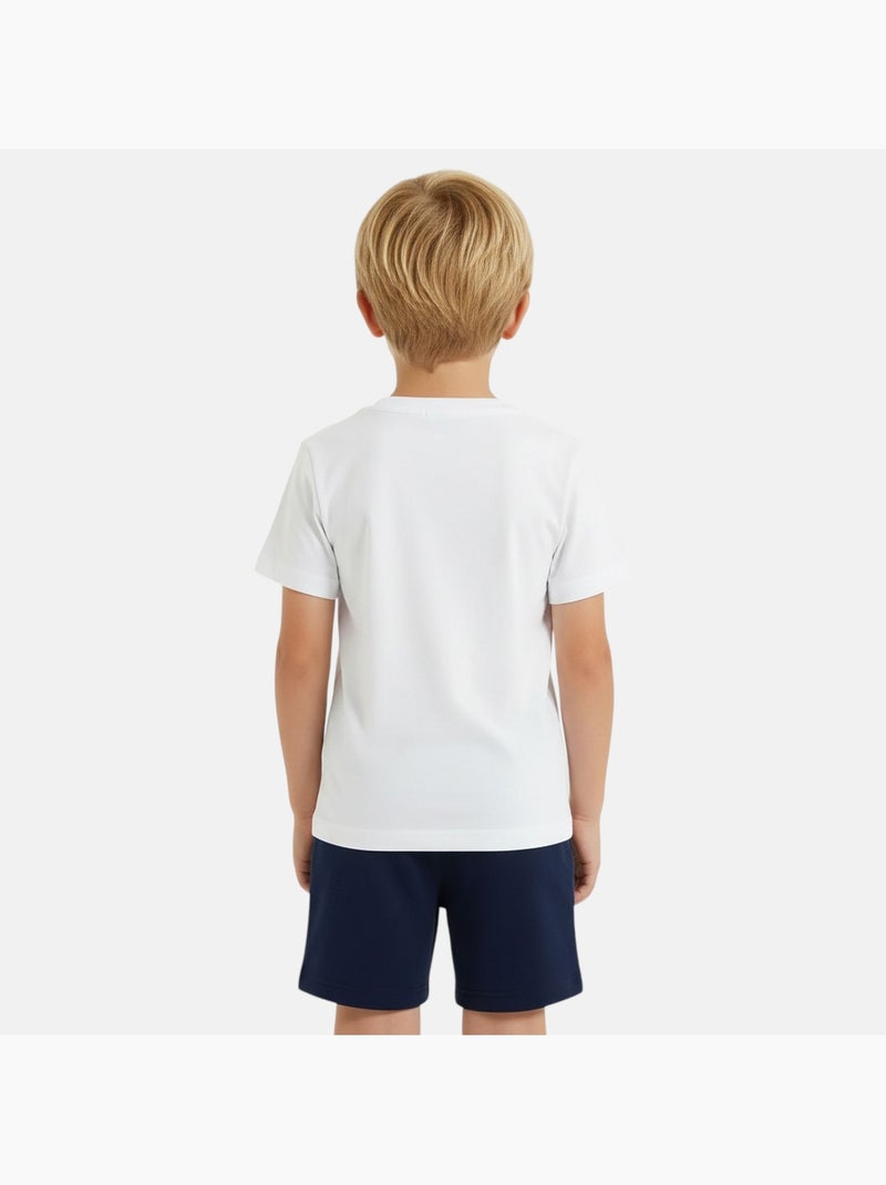 Ellesse - Pack de 2 T-shirts e calções  menino Azul-marinho - Kiabi