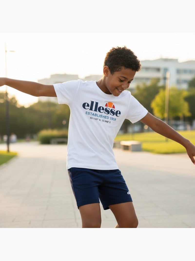 Ellesse - Pack de 2 T-shirts e calções  menino Azul-marinho - Kiabi