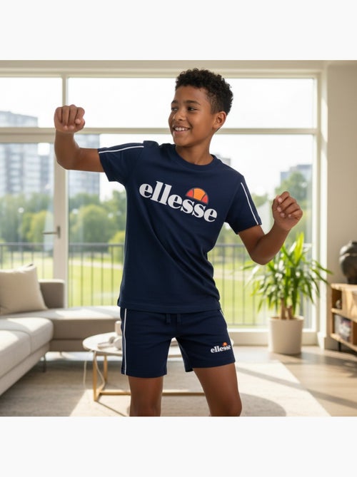 Ellesse - Pack de 2 T-shirts e calções menino - Kiabi Ellesse - Pack de 2 T-shirts e calções menino - Kiabi