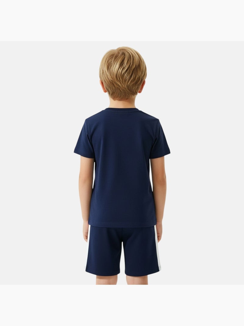 Ellesse - Pack de 2 T-shirts e calções  menino Azul-marinho - Kiabi