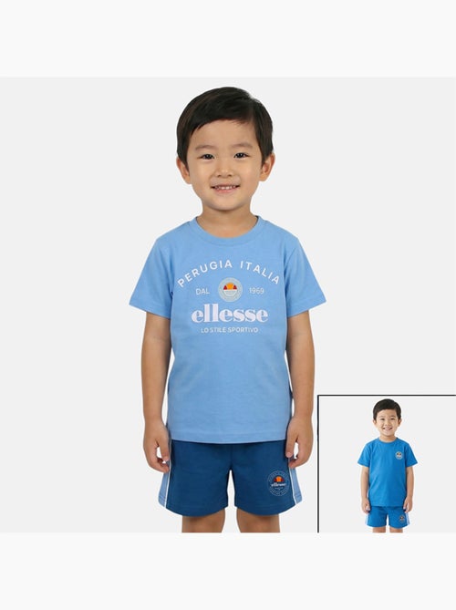 Ellesse - Pack de 2 T-shirts e calções menino - Kiabi Ellesse - Pack de 2 T-shirts e calções menino - Kiabi
