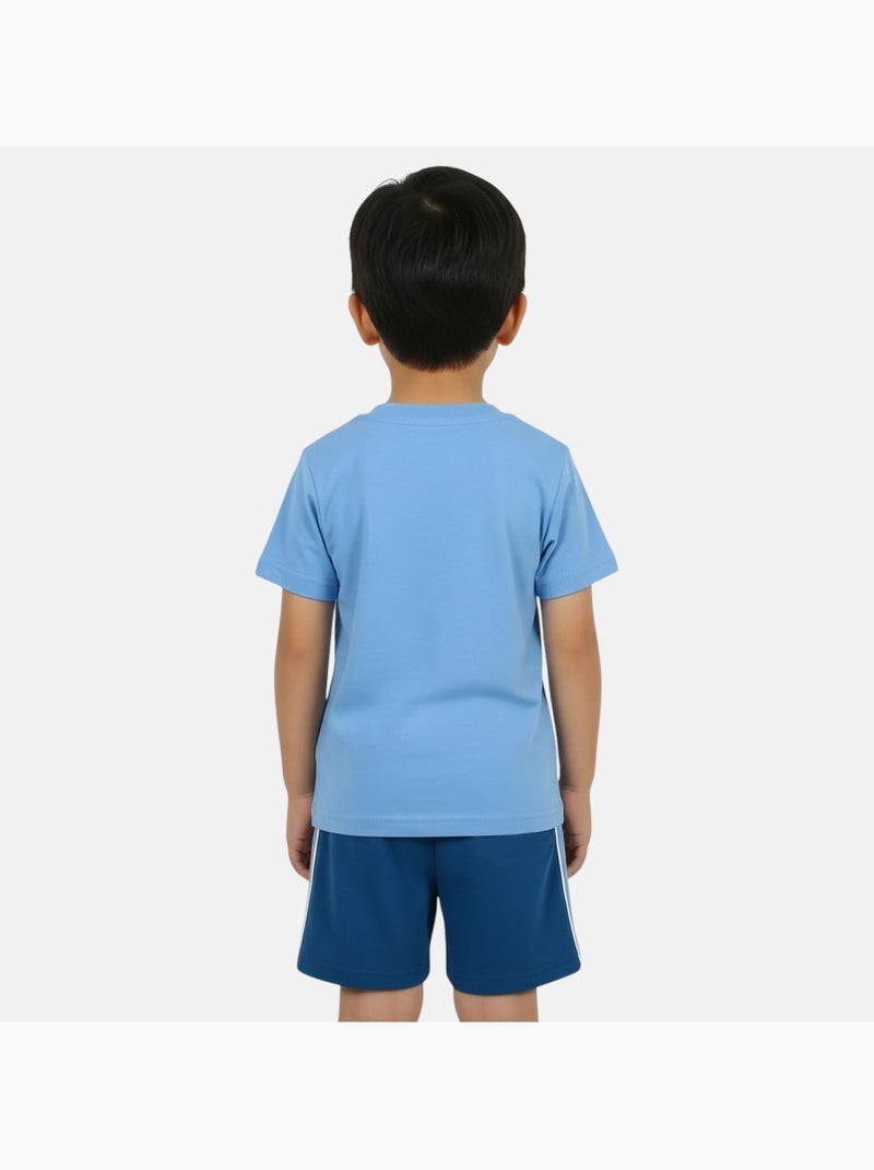 Ellesse - Pack de 2 T-shirts e calções  menino Azul - Kiabi