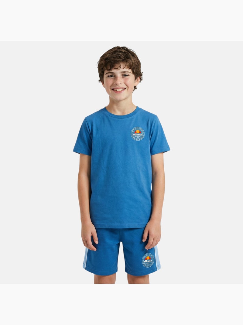 Ellesse - Pack de 2 T-shirts e calções  menino Azul - Kiabi