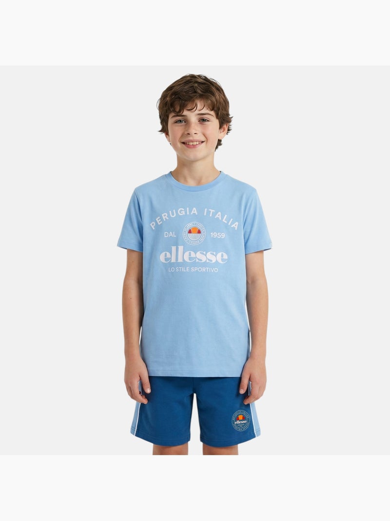 Ellesse - Pack de 2 T-shirts e calções  menino Azul - Kiabi