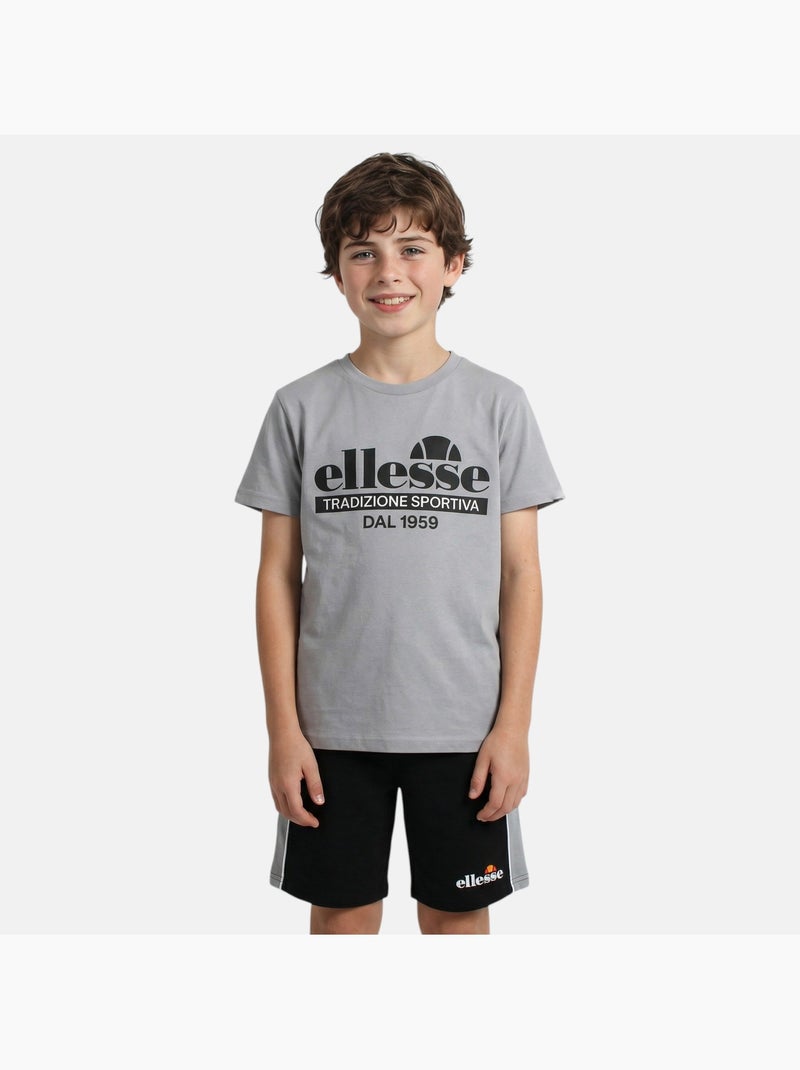 Ellesse - Pack de 2 T-shirts e calções  menino Preto - Kiabi
