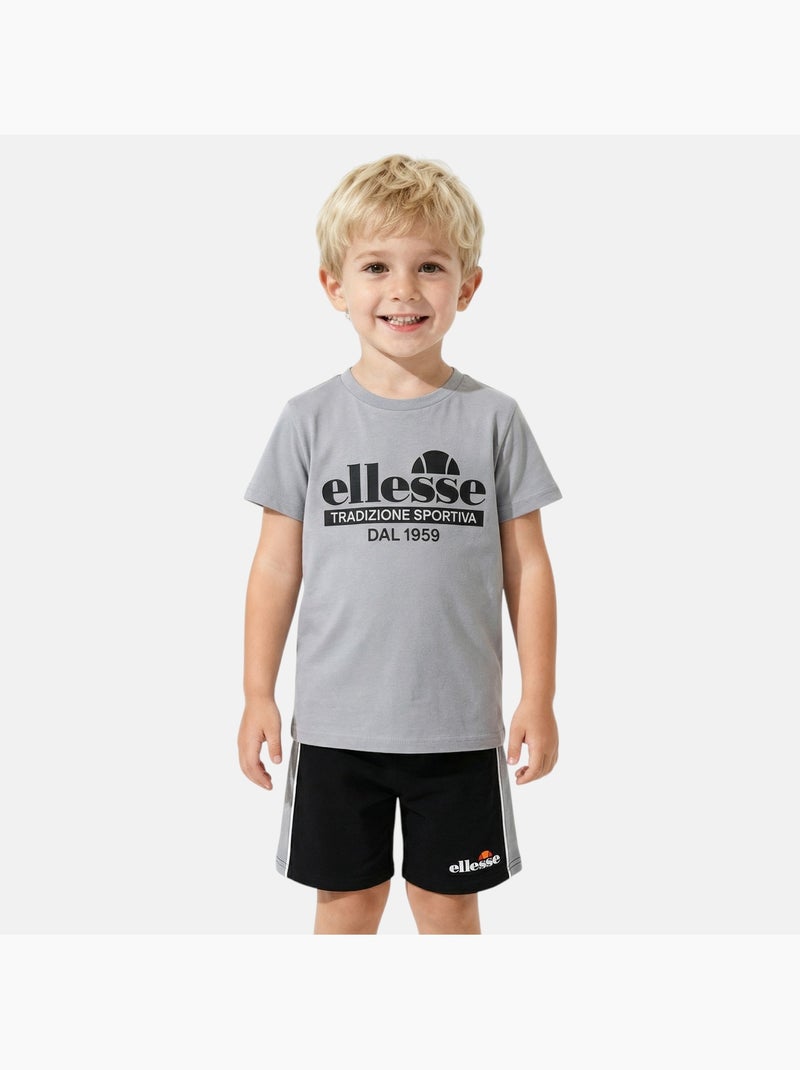 Ellesse - Pack de 2 T-shirts e calções  menino Preto - Kiabi