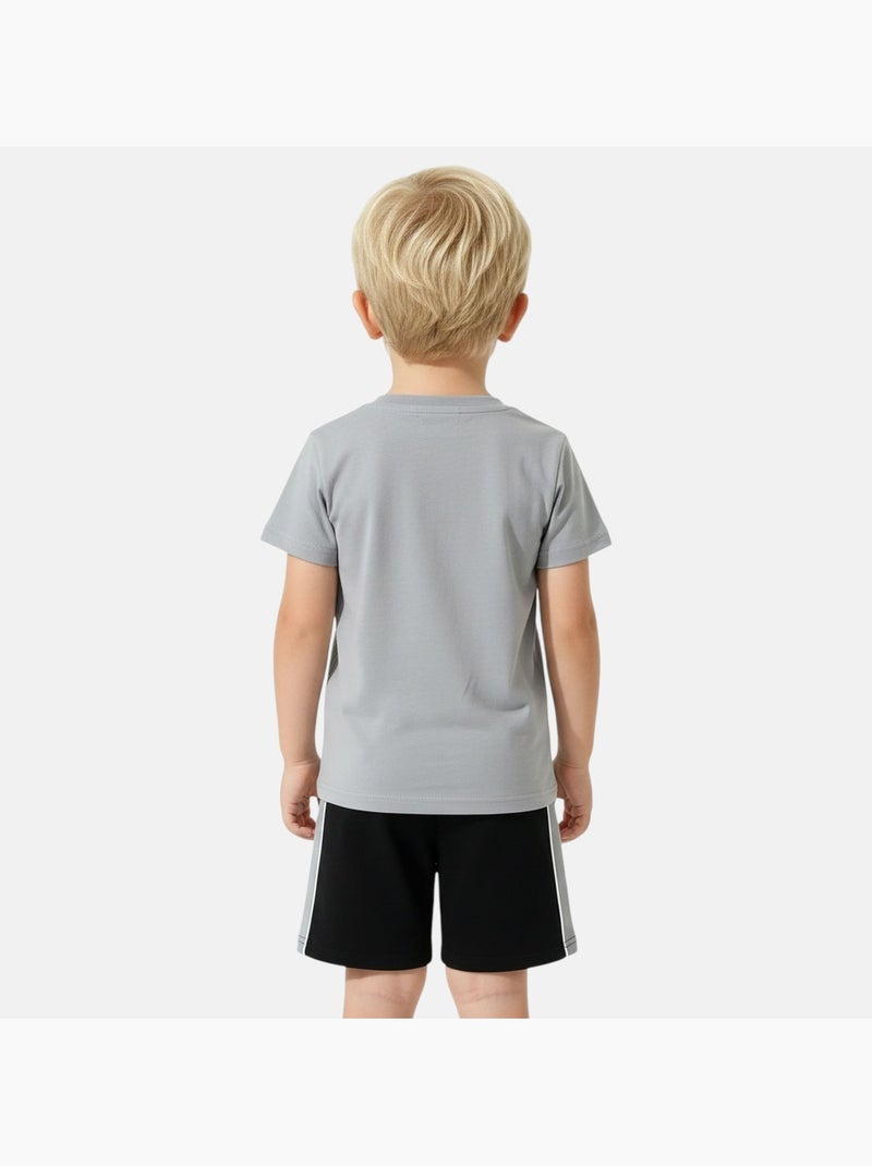 Ellesse - Pack de 2 T-shirts e calções  menino Preto - Kiabi