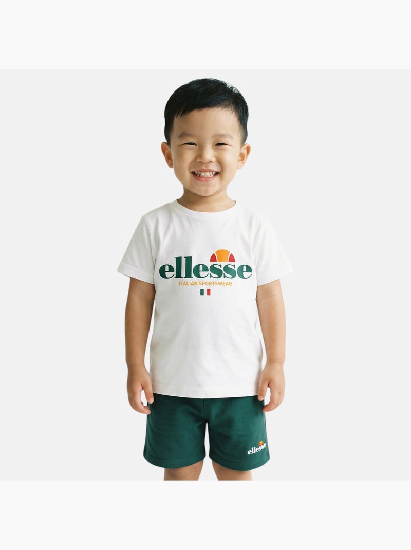 Ellesse - Pack de 2 T-shirts e calções  menino Verde - Kiabi