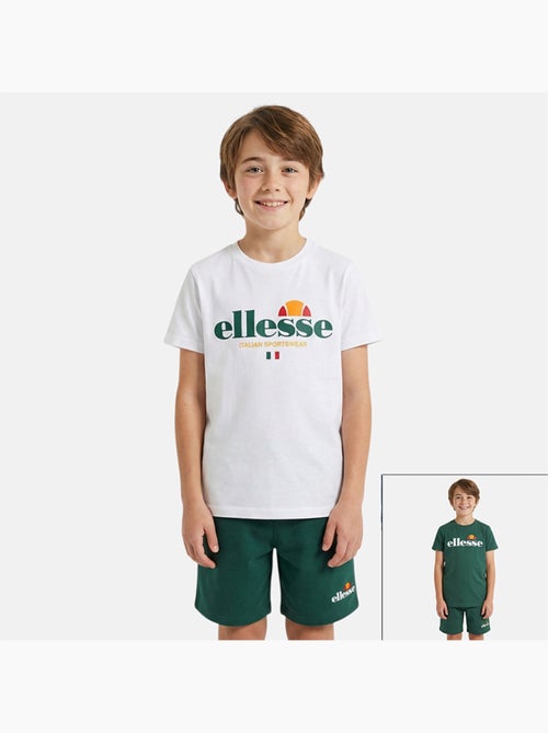 Ellesse - Pack de 2 T-shirts e calções menino - Kiabi Ellesse - Pack de 2 T-shirts e calções menino - Kiabi
