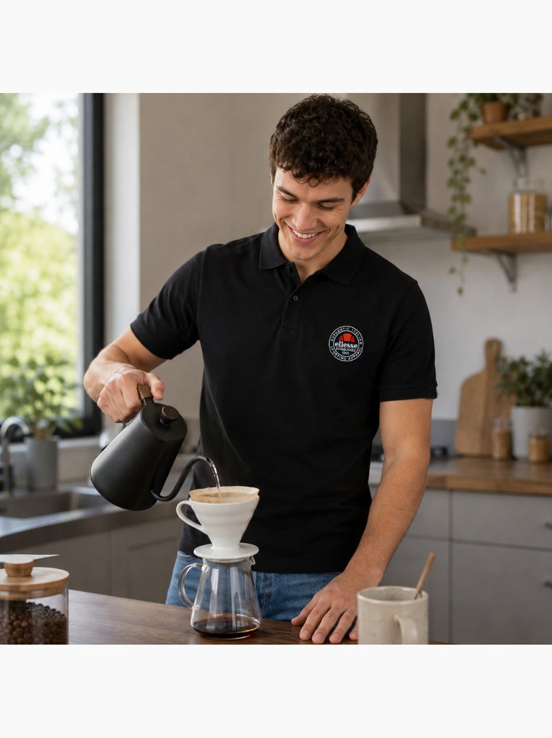 Ellesse - Polo homem Preto - Kiabi