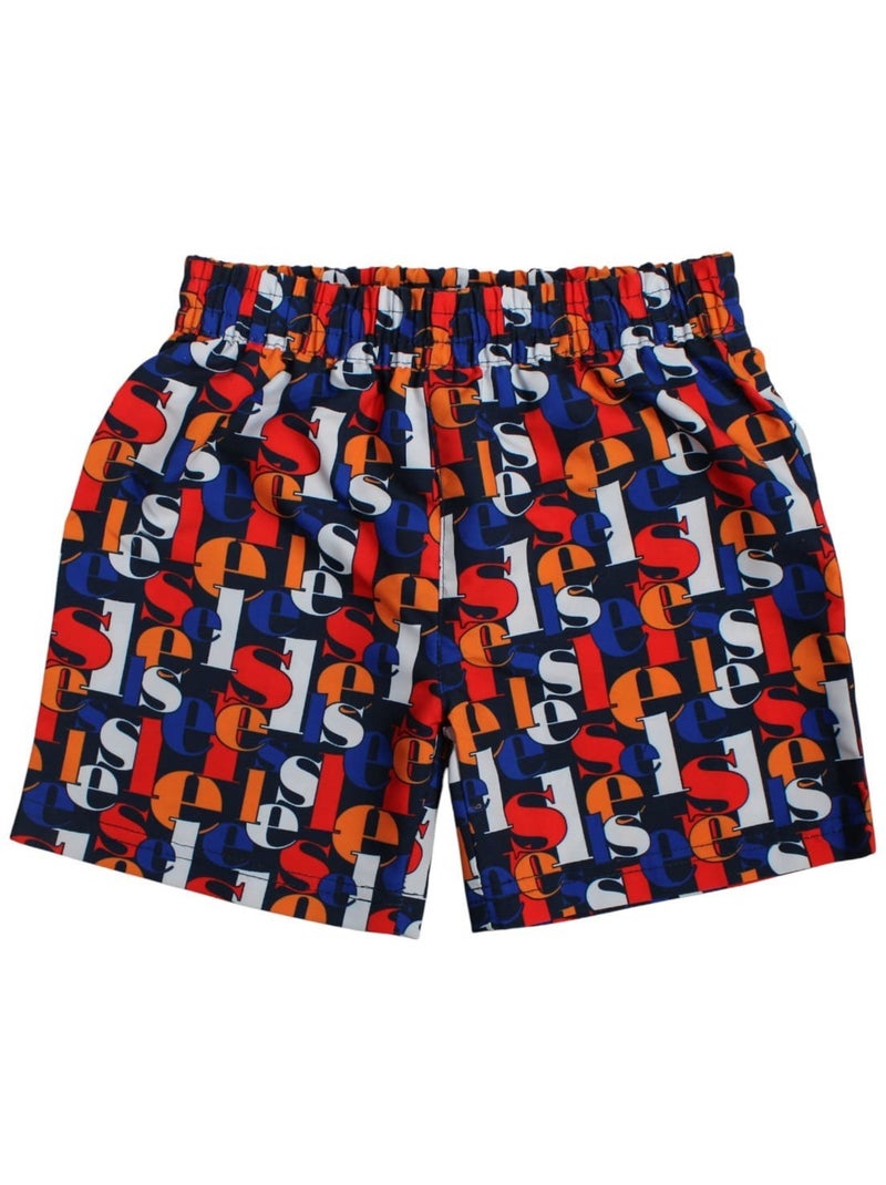 Ellesse - Short infantil com estampa gráfica Preto - Kiabi