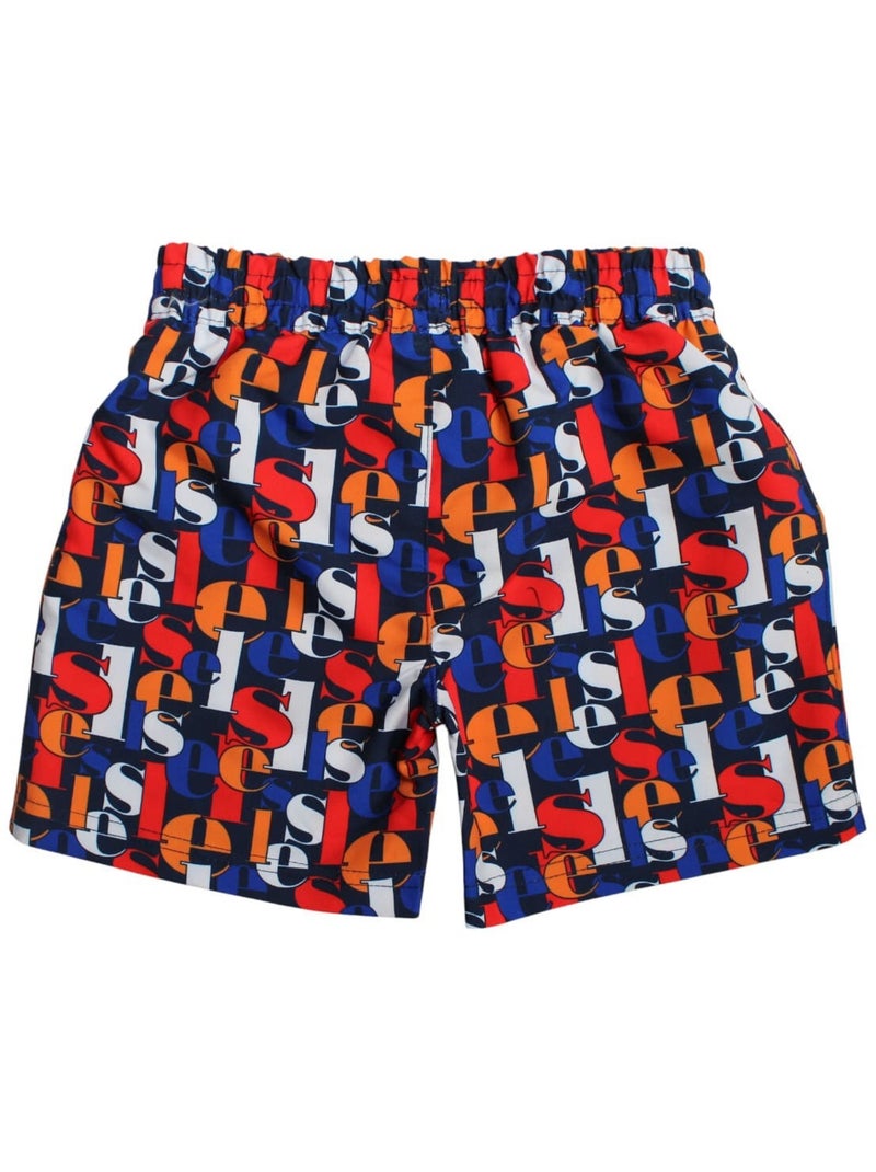 Ellesse - Short infantil com estampa gráfica Preto - Kiabi