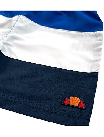 Ellesse - Short infantil esportivo colorblock